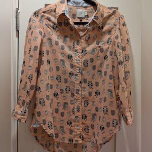 HD In Paris Long Sleeve Blouse,6